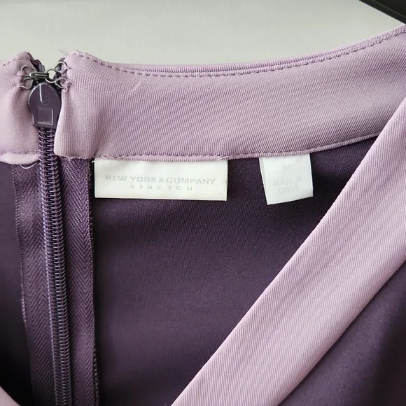 New York & Company Purple Dress - Picture 2 of 10